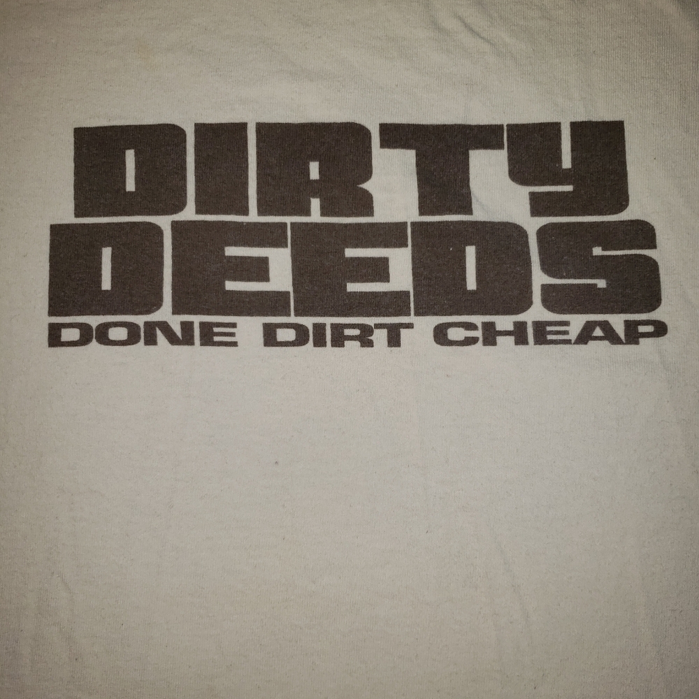 L aces and eights dirty deeds shirt